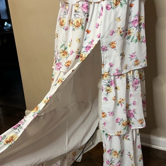 🌻WAYF Floral Tiered Maxi Skirt - Picture 3 of 8